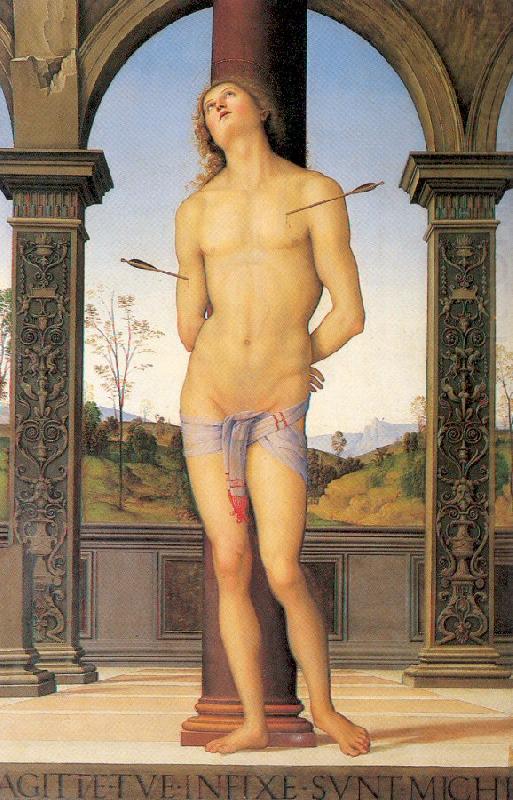 Saint Sebastian, PERUGINO, Pietro